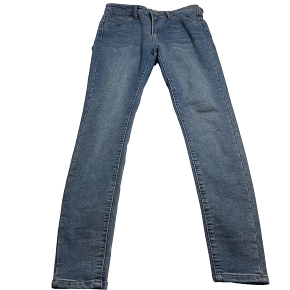 Kendall & Kylie Womens Size 9/10 Blue Denim Jeans Skinny Leg Casual - Picture 1 of 12